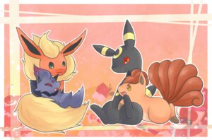 Rating: Safe Score: 0 Tags: amber_eyes ambiguous_gender canid canine e621 eeveelution eyes_closed feral flareon generation_1_pokemon generation_2_pokemon generation_5_pokemon green_eyes group mammal multi_tail nintendo open_mouth pink_theme pokemon pokemon_(species) red_eyes tail umbreon vulpix young zorua こしょ User: bunchy7s