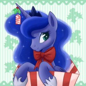 Rating: Safe Score: 0 Tags: 1:1 2012 absurd_res blue_body blue_feathers blue_hair box container e621 equid equine feathered_wings feathers female feral friendship_is_magic gift_box gift_tag hair hasbro hi_res holly_(plant) horn long_hair mammal multicolored_hair my_little_pony mythological_creature mythological_equine mythology plant princess_luna_(mlp) ribbons royalty solo steffy-beff winged_unicorn wings User: bunchy7s