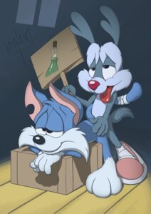 Rating: Explicit Score: 0 Tags: anal anthro bodily_fluids butt butt_grab calamity_coyote canid canine canis coyote cum cum_in_ass cum_inside domestic_cat duo e621 felid feline felis from_behind_position furrball genital_fluids hand_on_butt hi_res innuendo male male/male male_penetrated male_penetrating male_penetrating_male mammal minum orgasm penetration sex sign tiny_toon_adventures toony warner_brothers User: bunchy7s