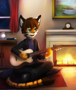 Rating: Safe Score: 0 Tags: 2012 acoustic_guitar anthro brown_hair digital_media_(artwork) digital_painting_(artwork) e621 felid fire green_eyes guitar hair male mammal musical_instrument painting_(artwork) pantherine playing_guitar playing_music plucked_string_instrument solo string_instrument stripes tail thanshuhai tiger User: bunchy7s Rating: Safe Score: 0 Tags: 2012 acoustic_guitar anthro brown_hair digital_media_(artwork) digital_painting_(artwork) e621 felid fire green_eyes guitar hair male mammal musical_instrument painting_(artwork) pantherine playing_guitar playing_music plucked_string_instrument solo string_instrument stripes tail thanshuhai tiger User: bunchy7s