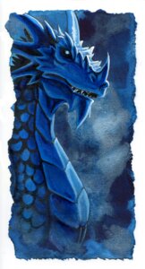 Rating: Safe Score: 0 Tags: black_sclera blue_body blue_eyes blue_scales blue_theme cool_colors dragon e621 feral half-length_portrait hibbary horn male monochrome mythological_creature mythological_scalie mythology nude portrait scales scalie sharp_teeth side_view solo teeth User: bunchy7s