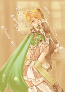 Rating: Explicit Score: 0 Tags: 1boy 1girl 1girls apron blonde_hair blush bow censored clothes_lift crossdressing dress enmaided fellatio female femboy femboy_on_female green_eyes green_hair hair_ribbon hatsune_miku hetero kagamine_len long_hair maid maid_cap maid_headdress male male/female nail_polish oral oumi_sanaka penis ribbon rule34 sex sitting straight thighhighs tied_hair twintails very_long_hair vocaloid zettai_ryouiki User: bunchy7s