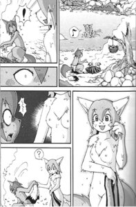 Rating: Questionable Score: 0 Tags: anthro breasts canid canine chest_tuft comic e621 female fur greyscale hi_res male male/female mammal mikaduki_karasu monochrome souiu_otoshigoro tail tuft User: bunchy7s