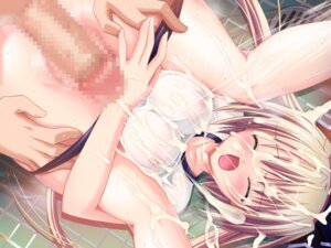Rating: Explicit Score: 0 Tags: 1boy 1girls atelier_kaguya atelier_kaguya_berkshire_yorkshire blonde_hair breasts buruma censored choco_chip closed_eyes cum cum_on_breasts cum_on_face cum_on_hair ejaculation emily_winslet facial female game_cg gym_uniform male on_back open_mouth osananajimi_to_ama~ku_ecchi_ni_sugosu_houhou penis pussy rule34 spread_legs straight twintails User: bunchy7s