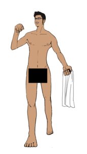 Rating: Explicit Score: 0 Tags: 1boy black_hair censored glasses ken_j kenji_(pixiv844573) kosuke_tsuda male male_only naked nipples rule34 tagme the_girl_who_leapt_through_time towel white_background white_towel User: bunchy7s