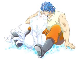 Rating: Safe Score: 0 Tags: 2011 ambiguous_gender anthro battle_wolf blue_hair boots bottomwear canid canine canis clothing colored digital_drawing_(artwork) digital_media_(artwork) digitigrade duo e621 eyes_closed feral footwear fur hair happy human male mammal muscular muscular_male nude pants quadruped shoes short_hair sleeveless_shirt tail tan_body tan_skin terry_cloth toriko toriko_(series) unknown_artist white_body white_fur wolf User: bunchy7s