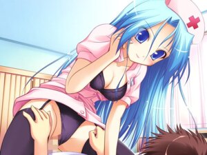 Rating: Explicit Score: 0 Tags: blue_eyes blue_hair blush bra breasts censored cleavage female inugahora_an lingerie male nurse panties penis pussy rule34 sex smile tsunagaru_bangle underwear yuunagi_juri User: bunchy7s