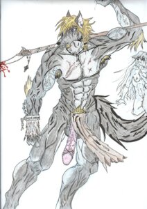 Rating: Explicit Score: 0 Tags: absurd_res anthro armpit_hair balls blonde_hair blood blue_eyes bodily_fluids body_hair bottomwear breasts canid canine chain clothing cross cuff_(restraint) duo e621 eye_patch eyewear fangs female flaccid fur genitals grey_body grey_fur hair hi_res loincloth long_hair long_penis male mammal melee_weapon muscular mythological_canine mythological_creature mythology nipples nude penis polearm pubes restraints runes scar shackles simple_background solo_focus standing tail teeth traditional_media_(artwork) vein vulva warklaw weapon werecanid werecanine werecreature werewolf white_background User: bunchy7s