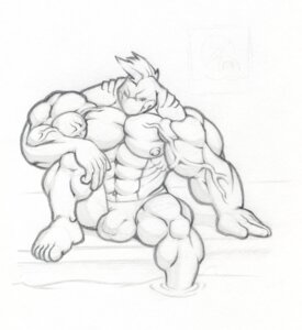 Rating: Explicit Score: 0 Tags: anthro aquatic biped black_and_white bulge clothed clothing e621 fish gills grin male monochrome muscular muscular_anthro muscular_male shark sitting sketch skimpy smile solo speedo swimwear tkc2021 topless User: bunchy7s