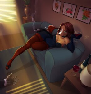 Rating: Safe Score: 0 Tags: 2014 alcohol anthro beverage bottle breasts canid canine canis clothed clothing container cup domestic_dog dress drinking_glass duo e621 female femme_fatale glass glass_container glass_cup green_eyes gun hair hi_res inside legwear long_hair looking_at_viewer mammal ranged_weapon shadow stockings weapon window wine_glass yulliandress User: bunchy7s