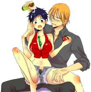 Rating: Explicit Score: 0 Tags: artist_request blush breasts cleavage female food genderswap genderswap_(ftm) genderswap_(mtf) luffyko male monkey_d_luffy nami_(one_piece) one_piece pre-timeskip rule34 rule_63 straight_hair User: bunchy7s