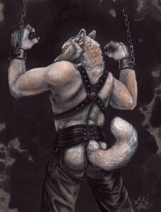 Rating: Questionable Score: 0 Tags: anthro bdsm biped blotch bondage bound butt canid canine canis chain chaps claws clothed clothing cuff_(restraint) e621 fur harness looking_at_viewer looking_back male mammal raised_arm rear_view restraints shackles solo standing submissive submissive_male tail topless white_body white_fur wolf User: bunchy7s Rating: Questionable Score: 0 Tags: anthro bdsm biped blotch bondage bound butt canid canine canis chain chaps claws clothed clothing cuff_(restraint) e621 fur harness looking_at_viewer looking_back male mammal raised_arm rear_view restraints shackles solo standing submissive submissive_male tail topless white_body white_fur wolf User: bunchy7s