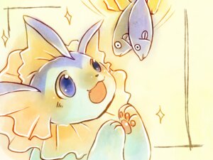 Rating: Safe Score: 0 Tags: 4:3 abstract_background ambiguous_gender aquatic blue_eyes blush digital_media_(artwork) dufy e621 eeveelution feral fish generation_1_pokemon group kemono nintendo open_mouth pawpads paws pokemon pokemon_(species) simple_background smile solo_focus sparkles teeth vaporeon warm_colors User: bunchy7s