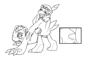 Rating: Explicit Score: 0 Tags: anal anthro avian bird c0nnerc00n digimon digimon_(species) feral gomamon hawkmon male male_only rule34 seal tagme tail User: bunchy7s