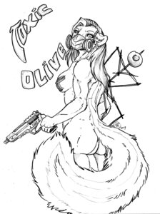 Rating: Questionable Score: 0 Tags: absurd_res anthro back_dimples butt cheshiresphynx e621 female gas_mask gravewalker gun handgun hi_res holding_gun holding_object holding_ranged_weapon holding_weapon inks mammal mask mephitid monochrome nipple_tape nude pasties pistol ranged_weapon simple_background skunk solo tail tape toxic_olive traditional_media_(artwork) weapon white_background User: bunchy7s Rating: Questionable Score: 0 Tags: absurd_res anthro back_dimples butt cheshiresphynx e621 female gas_mask gravewalker gun handgun hi_res holding_gun holding_object holding_ranged_weapon holding_weapon inks mammal mask mephitid monochrome nipple_tape nude pasties pistol ranged_weapon simple_background skunk solo tail tape toxic_olive traditional_media_(artwork) weapon white_background User: bunchy7s
