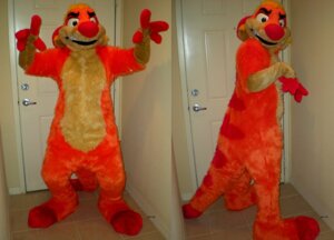 Rating: Safe Score: 0 Tags: 2010 angry anthro clothing costume disney e621 fursuit grandfathered_content herpestid male mammal meerkat photography_(artwork) real solo sophiecabra standing tail the_lion_king timon User: bunchy7s