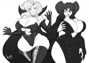 Rating: Questionable Score: 0 Tags: 2013 alternative_fashion anthro armwear battletoads big_breasts breasts canid canine cartoon_network cleavage clothed clothing cosplay costume crossover dark_queen_(battletoads) digital_media_(artwork) disney duo e621 elbow_gloves elvira:_mistress_of_the_dark elvira_(mistress_of_the_dark) female foster's_home_for_imaginary_friends frankie_foster fully_clothed gloves goof_troop goth greyscale hair handwear huge_breasts human jaeh long_hair mammal mature_anthro mature_female monochrome mother_(lore) nipple_outline parent_(lore) peg_pete rareware side_slit tight_clothing trad_goth User: bunchy7s
