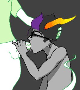 Rating: Explicit Score: 0 Tags: 2boys artist_request black_hair closed_eyes eridan_ampora erisolsprite fins gay glasses grey_background grey_skin hand_on_head homestuck homestuck_sprite horns male male_only ms_paint_adventures naked oral penis purple_highlights rule34 selfcest shirt short_hair source_request sprite tail troll white_skin User: bunchy7s