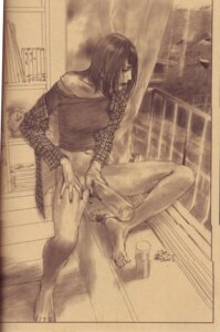 Rating: Explicit Score: 0 Tags: balcony barefoot blood book bookcase bookshelf bottle bottomless clock closed_eyes feet female glass gore guro highres hiroaki_samura masturbation monochrome navel pencil rule34 scan toes User: bunchy7s