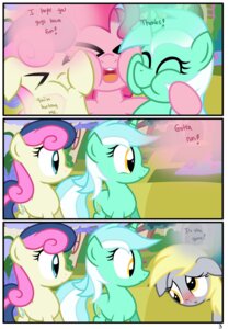 Rating: Safe Score: 0 Tags: 2013 absurd_res bonbon_(mlp) comic derpy_hooves_(mlp) dialogue e621 earth_pony english_text equid equine feathered_wings feathers female feral friendship_is_magic group hasbro hi_res horn horse lyra_heartstrings_(mlp) mammal my_little_pony mythological_creature mythological_equine mythology pegasus pinkie_pie_(mlp) pony pyruvate talking_feral text unicorn wings User: bunchy7s