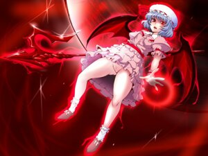 Rating: Explicit Score: 0 Tags: alternate_weapon bat_wings blue_hair dress female frills full_moon hat moon no_panties nopan polearm pussy pussy_juice red_eyes red_moon remilia_scarlet rule34 sako_(bosscoffee) solo spear spear_the_gungnir touhou uncensored underwear weapon wings User: bunchy7s