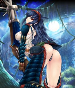 Rating: Questionable Score: 0 Tags: arched_back ass background bent_over big_ass big_breasts breasts capcom color female female_only fishnets forest headband kizuki_aruchu large_breasts long_hair looking_back monster_hunter moon nargacuga_(armor) nature night open_mouth outdoors pussy pussy_juice red_eyes rule34 solo tree wet User: bunchy7s