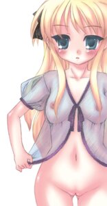 Rating: Explicit Score: 0 Tags: blue_eyes blush bottomless female green_eyes huge_eyes miromiro_mumu nipples pointy_chin pussy rule34 see-through User: bunchy7s