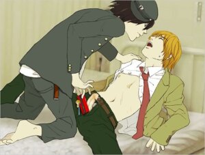 Rating: Explicit Score: 0 Tags: censored death_note gay l_lawliet light_yagami male rule34 tagme yaoi User: bunchy7s