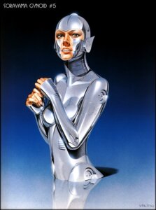 Rating: Safe Score: 0 Tags: breasts cybernetics cyborg e621 female glistening grandfathered_content hajime_sorayama humanoid machine not_furry pinup pose simple_background solo technophilia User: bunchy7s