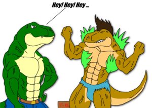 Rating: Questionable Score: 0 Tags: 2013 abs anthro belt biceps bottomwear brown_body brown_skin claws clothed clothing comic dinosaur duo e621 fangs flexing green_body green_skin hair hi_res human jonathan_alexander male mammal maxime-jeanne muscular pants pecs pose prehistoric_species reptile saurischian scales scalie shirt shorts simple_background tail teeth theropod thomas_carter topless topwear torn_clothing transformation tyrannosaurid tyrannosauroid tyrannosaurus tyrannosaurus_rex vein white_background User: bunchy7s Rating: Questionable Score: 0 Tags: 2013 abs anthro belt biceps bottomwear brown_body brown_skin claws clothed clothing comic dinosaur duo e621 fangs flexing green_body green_skin hair hi_res human jonathan_alexander male mammal maxime-jeanne muscular pants pecs pose prehistoric_species reptile saurischian scales scalie shirt shorts simple_background tail teeth theropod thomas_carter topless topwear torn_clothing transformation tyrannosaurid tyrannosauroid tyrannosaurus tyrannosaurus_rex vein white_background User: bunchy7s