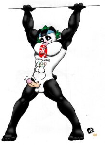 Rating: Explicit Score: 0 Tags: 1boy abs anthro anthrofied balls bear beijing_2008_olympics black_and_white_fur erection female furry_balls gay giant_panda humanoid_penis jingjing lifting male male_only mascot muscles olympic_mascot olympic_rings olympics panda pecs penis precum presenting rule34 solo solo_female solo_male thunderstep veiny_muscles white_background User: bunchy7s