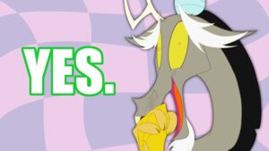 Rating: Safe Score: 0 Tags: 16:9 2014 antlers black_hair bust_portrait chimera discord_(mlp) draconequus e621 english_text equid friendship_is_magic grievousfan hair happy hasbro hi_res horn male mammal my_little_pony portrait red_eyes smile solo text widescreen User: bunchy7s