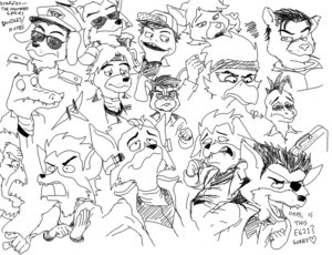 Rating: Safe Score: 0 Tags: a_fox_in_space andross anthro arwing bill_grey canid canine canis crocodile crocodilian e621 falco_lombardi female fox fox_mccloud fredryk_phox general_pepper group heart_symbol james_mccloud katt_monroe leon_powalski lizard male mammal monochrome nintendo paintchat panther_caroso peppy_hare reptile scalie slippy_toad star_fox wolf wolf_o'donnell User: bunchy7s