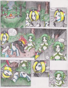 Rating: Safe Score: 0 Tags: chaostone comic cutie_mark detailed_background dialogue duo e621 english_text equid equine feathered_wings feathers female feral fire fish_tail forest fur grass green_eyes green_hair hair hasbro heart_symbol hi_res horn long_hair looking_back lying male mammal melee_weapon my_little_pony mythological_creature mythological_equine mythology night on_side open_mouth outside plant shrub sky smile standing star sword teeth text tongue tree unicorn weapon wings wood User: bunchy7s