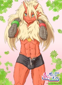 Rating: Explicit Score: 0 Tags: 2012 anthro anthrofied avian balls baraaya biped bird blaziken blue_eyes bulge clothed clothing e621 front_view fur generation_3_pokemon genitals hair humanoid_genitalia humanoid_penis long_hair looking_at_viewer male muscular muscular_anthro muscular_male nintendo penis pokemon pokemon_(species) pokemorph red_body red_fur solo standing topless underwear zenmigawa User: bunchy7s