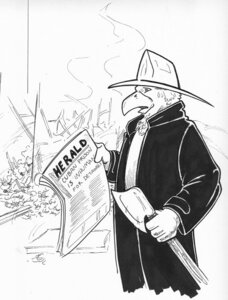 Rating: Safe Score: 0 Tags: 9/11 anthro avian axe black_and_white e621 english_text firefighter line_art male melee_weapon monochrome newspaper political_cartoon politics shaded simple_background solo steve_carter text weapon white_background User: bunchy7s Rating: Safe Score: 0 Tags: 9/11 anthro avian axe black_and_white e621 english_text firefighter line_art male melee_weapon monochrome newspaper political_cartoon politics shaded simple_background solo steve_carter text weapon white_background User: bunchy7s