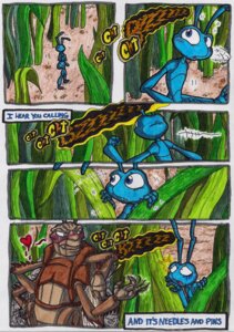 Rating: Explicit Score: 0 Tags: 2boys a_bug's_life ant brass-kettle comic dennonel disney flik gay grasshopper hopper_(a_bug's_life) lyrics male male_only multiple_males pixar rule34 tagme yaoi User: bunchy7s