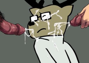 Rating: Explicit Score: 0 Tags: anthro bodily_fluids cum cum_on_face daihatsu_motors daisuke deer e621 erection eyewear gangbang genital_fluids genitals glasses group group_sex human humanoid_genitalia humanoid_penis interspecies kakukaku_shikajika kakukaku_shikajika_(daihatsu_motors) male male/male male_only mammal mascot masturbation penile penile_masturbation penis pubes rule34 sex tagme toyota User: bunchy7s