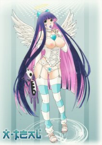 Rating: Explicit Score: 0 Tags: 1girls blush breasts breasts_out cameltoe candy choker corset elbow_gloves facial_tattoo female female_only garter_belt garter_straps gloves green_eyes heart highres hime_cut large_breasts lollipop lollypop long_hair multicolored_hair nail_polish nipples panties panty_&amp;_stocking_with_garterbelt pink_hair purple_hair pussy rule34 solo standing stocking_anarchy striped striped_legwear stuffed_cat tattoo thighhighs toenail_polish two-tone_hair underwear very_long_hair white_panties wings x-teal User: bunchy7s