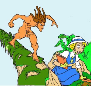 Rating: Explicit Score: 0 Tags: barefoot brown_hair clothes day disney female hair hat human jane_porter male nude outdoors penis rule34 tagme tarzan_(1999_film) tarzan_(character) yellow_hair User: bunchy7s