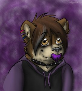 Rating: Safe Score: 0 Tags: american_black_bear anthro bear black_bear clothing clothing_cord collar drawstring drawstring_topwear e621 hoodie male mammal pacifier piercing solo topwear unknown_artist ursine User: bunchy7s Rating: Safe Score: 0 Tags: american_black_bear anthro bear black_bear clothing clothing_cord collar drawstring drawstring_topwear e621 hoodie male mammal pacifier piercing solo topwear unknown_artist ursine User: bunchy7s