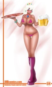 Rating: Questionable Score: 0 Tags: beer big_breasts bikini breasts crown dark_skin encounterblitz female mario_(series) nintendo pizza princess_peach rule34 smile User: bunchy7s