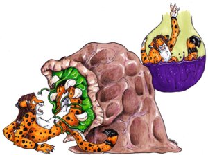 Rating: Questionable Score: 0 Tags: 2011 anthro cheetah duo e621 feet_first felid feline foxene kibacheetah like_like male mammal monster monster_pred nightmare_fuel nintendo size_difference stuffing tail tentacles the_legend_of_zelda traditional_media_(artwork) triforce triforce_on_hand triforce_symbol vore User: bunchy7s