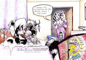 Rating: Questionable Score: 0 Tags: 2010 anthro bath bathrobe bathroom bathtub blush breast_grab breasts clothing dialogue do_not_distribute duo_focus e621 english_text eric_schwartz exposed_breasts eyeshadow eyewear female fluffy fluffy_tail focus_lines fur furafterdark glasses grope group hand_on_breast hybrid imminent_kiss kick leg_markings makeup making_out male male/female mammal markings mephitid nipple_slip nude one_breast_out open_mouth over_edge partially_submerged procyonid raccoon radial_speed_lines richard_conrad ring_(marking) ringed_tail ringtail robe rodent romantic romantic_couple rule34 sabrina_(sabrina_online) sabrina_online skunk socks_(marking) speed_lines straight striped_body striped_fur striped_markings striped_skunk striped_tail stripes supported_tail tail tail_markings tail_over_edge text trio undressing up_and_over voyeur walk-in water webcomic wet wet_body wet_fur zig_zag User: bunchy7s