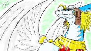 Rating: Safe Score: 0 Tags: anthro coochan dragon e621 eyewear feathered_dragon feathered_scalie feathered_wings feathers goggles legendz male mythological_creature mythological_scalie mythology scalie shiron solo wings User: bunchy7s
