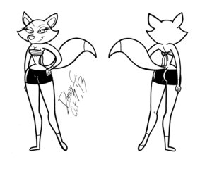 Rating: Safe Score: 0 Tags: 2013 5:4 absurd_res anthro bandage big_butt blu3danny breasts butt canid canine cartoon_saloon cleavage clothed clothing duo e621 eyelashes female fox fox_(skunk_fu) hi_res mammal monochrome navel skunk_fu wide_hips User: bunchy7s
