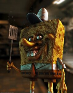 Rating: Questionable Score: 0 Tags: 2012 3d_(artwork) accessory anthro aquatic bottomwear clothing creepy digital_media_(artwork) e621 hat headgear headwear hi_res lol_comments looking_at_viewer male meme necktie nickelodeon nightmare_fuel pants rape_face realistic sea_sponge smile solo soul_devouring_eyes spengbab sponge spongebob_squarepants spongebob_squarepants_(character) teeth text url warnerator what where_is_your_god_now why User: bunchy7s