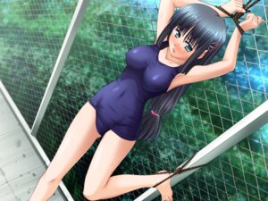 Rating: Explicit Score: 0 Tags: arms_up blue_eyes blue_hair blush bondage breasts female game_cg imminent_rape large_breasts long_hair one-piece_swimsuit outdoors public rule34 school_swimsuit school_uniform solo sweat User: bunchy7s