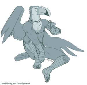 Rating: Questionable Score: 0 Tags: anthro avian beak biped bird claws e621 feathered_wings feathers flower gasmask_(artist) greyscale jewelry lino_(gasmark) male monochrome necklace nude piciform plant simple_background sitting solo text toe_claws toucan true_toucan url white-throated_toucan white_background wings User: bunchy7s