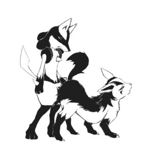 Rating: Explicit Score: 0 Tags: all_fours anthro anthro_on_feral bestiality canid canine claws doggystyle duo e621 female female_penetrated feral from_behind_position fur generation_3_pokemon generation_4_pokemon genitals greyscale lucario male male/female male_on_feral male_penetrating male_penetrating_female mammal mightyena monochrome nintendo penetration penile penile_penetration penis_in_vagina pokemon pokemon_(species) raised_tail sex simple_background sin_matter tail vaginal vaginal_penetration vulva white_background User: bunchy7s